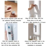 2 Sets Round Magnetic Absorption Hook with Magnet - Image 3