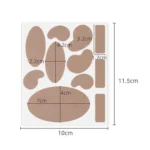 10 PCS High Heel Anti-Wear Foot Shoes Stickers - Image 3