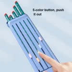 4 in 1 Pencil Eraser Ruler Stationery Box - Image 6
