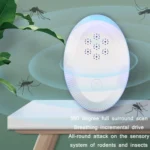 Ultrasonic Mosquito Rat Repellent Night Light, Specification: - Image 5