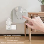 Ry001 Ultrasonic Electronic Mosquito Repellent Night Light, Plug Specifications: - Image 5