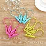 6 Packs Multifunctional Plastic Windproof Quilt Clothes Sock Clip - Image 5
