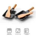 1 Set Cheese Grill Oven Kitchen Mini Non-Stick Baking Pan - Image 3