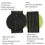 Thin Foot Pad Flat Foot Bow Insole - Image 4