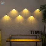 Solar Outdoor LED Garden Decorative Shadow Wall Lamp - Image 6