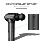 BG-128 6-speed Mini Convenient Massage Gun With 6 Massage Heads,CN Plug - Image 4