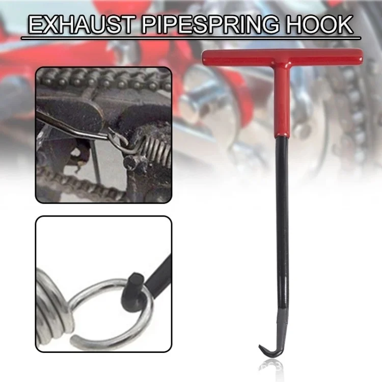 TBD06020551_5.webp 3 PCS Universal Motorcycle Exhaust Pipe Tube Spring - Image 6