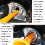 10 PCS Car Hands-Free Plastic Refueling Funnel - Image 5