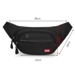 FUXI Pockets Casual Travel Cashier Messenger Chest Bag - Image 2
