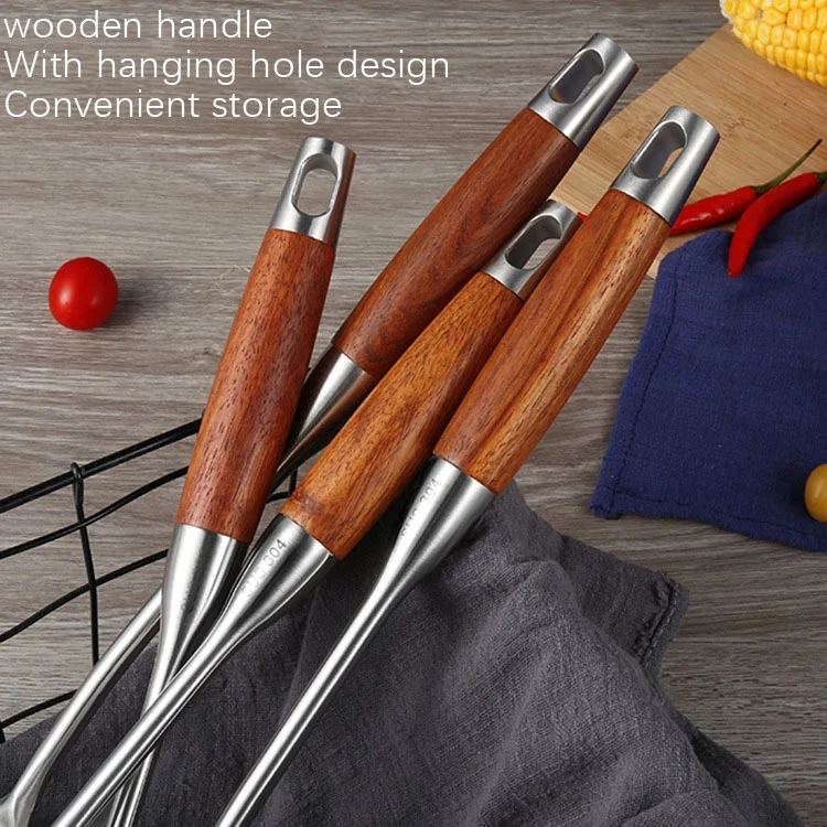 TBD0602074701_B3.webp 304 Stainless Steel Wooden Handle Kitchenware Kitchen Equipment, Style: - Image 4