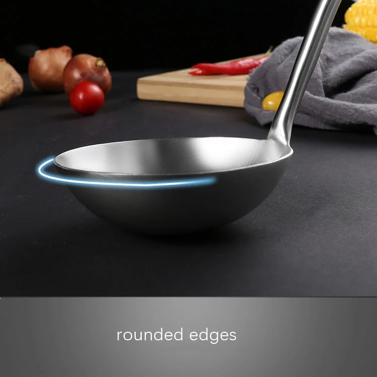 TBD0602074701_B4.webp 304 Stainless Steel Wooden Handle Kitchenware Kitchen Equipment, Style: - Image 5