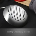 304 Stainless Steel Wooden Handle Kitchenware Kitchen Equipment, Style: - Image 6