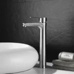 Bathroom Countertop Basin Hot & Cold Water Mixing Faucet - Image 5