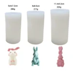 3D Scented Candle Ornament Silicone Mold - Image 2