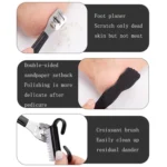 12 In 1 Stainless Steel Pedicure Tool Set - Image 5