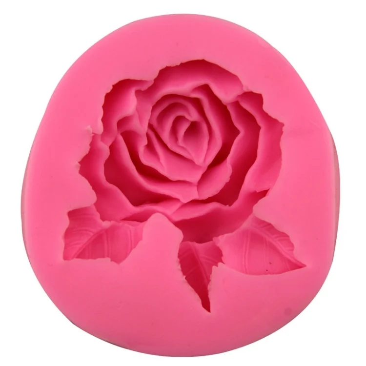 TBD0602090901A.webp Big Rose Flower Handmade Soap Silicone Mold - Image 1
