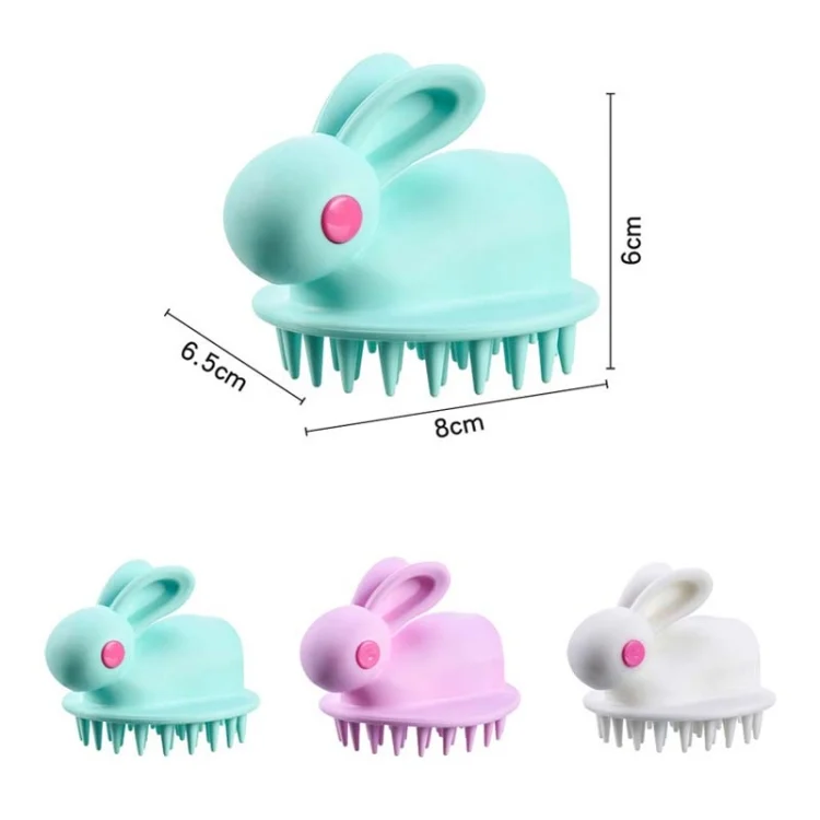 TBD0602091301_B2.webp Cute Rabbit Shaped Silicone Shampoo Brush - Image 3