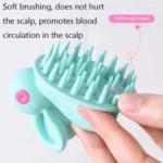 Cute Rabbit Shaped Silicone Shampoo Brush - Image 4