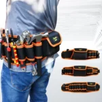 Onkel.J Electrician Waist Bag Canvas Multifunctional Tool Bag Woodworking Fitter Bag - Image 4