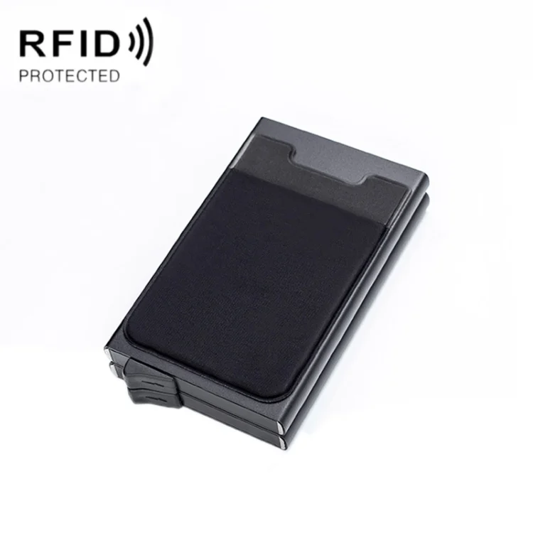 TBD0602091701A.webp RFID Aluminum Alloy Anti-Degaussing Coin Card Holder - Image 1