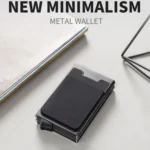 RFID Aluminum Alloy Anti-Degaussing Coin Card Holder - Image 5