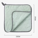4pcs Hand Towel Hangable Dishcloth Kitchen Rag Non-Stick Oil Absorbent Towel - Image 3