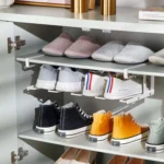 HP220110 Shoe Cabinet Partition Boot Storage Rack - Image 5