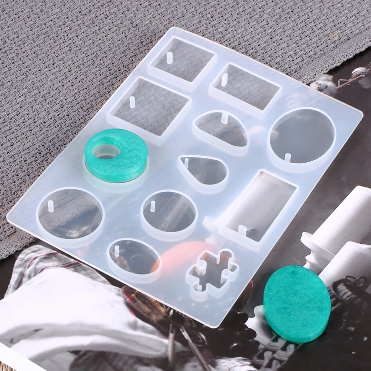 TBD06021010_2.webp 129 In 1 Time Gem Necklace Pendant Crystal Epoxy Resin Silicone Mold Set - Image 3