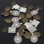 129 In 1 Time Gem Necklace Pendant Crystal Epoxy Resin Silicone Mold Set - Image 6