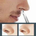 2 PCS Stainless Steel Nose Hair Clip Round Ring Nose Hair Trimmer - Image 7