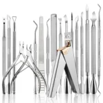 Stainless Steel Double Head Dead Skin Scissors Set - Image 2