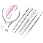 Stainless Steel Double Head Dead Skin Scissors Set - Image 5