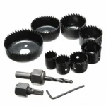 11PCS Woodworking Hole 19-64mm Plaster Plate Ceiling Light Ceiling Eye Hole Saw - Image 2