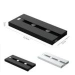 2 PCS Living Room Kitchen Free Punch Goblet Wine Glass Hanging Rack - Image 2