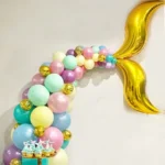 10 PCS 24 Inch S-Shaped Balloon Fish Tail Wavy Balloon Birthday Wedding Party Arrangement Balloon - Image 4