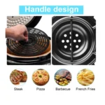 Air Fryer Cooking Divider For Fryer Frying Board Steaming Board Grill Pan - Image 3