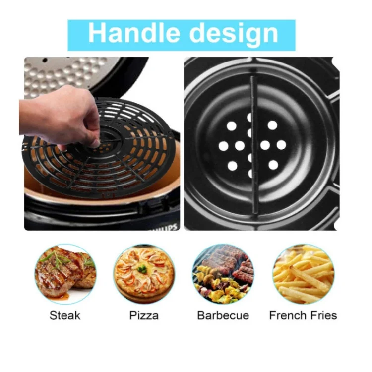 TBD06021188_B2.webp Air Fryer Cooking Divider For Fryer Frying Board Steaming Board Grill Pan - Image 3