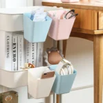 4 PCS Home Cart Back Hanging Plastic Storage Basket - Image 6