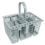 For Hotpoint Dishwasher Cutlery Basket Cage with Removable Handle