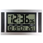 Large Screen LCD Wall Clock Minimalist Electronic Alarm Clock
