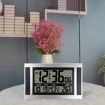 Large Screen LCD Wall Clock Minimalist Electronic Alarm Clock - Image 6