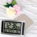 Large Screen LCD Wall Clock Minimalist Electronic Alarm Clock - Image 7