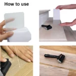 15 PCS PEVA  Rubber Non-marking Step Non-slip Tape,Size: - Image 7