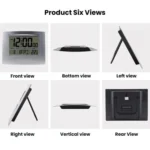 Home Big Screen Display Digital Electronic Wall Clock Living Room Temperature Clock - Image 4