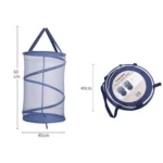 SM2006 Full Mesh Breathable Foldable Mesh Storage Basket - Image 2