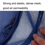SM2006 Full Mesh Breathable Foldable Mesh Storage Basket - Image 3