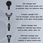 PS818 Variable Speed Vibrating Mini Muscle Fascia Relax Massager - Image 6