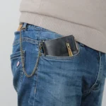 Baellerry  Short Wallet Double Zipper Tri-Fold Wallet For Men - Image 7