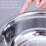 3 PCS / Set SiGang Stainless Steel Kitchen Supplies Seasoning Colorful Basin - Image 4