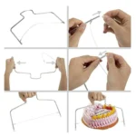 124-in-1 Cake Turntable Piping Nozzle Piping Bag Baking Tool Set - Image 4
